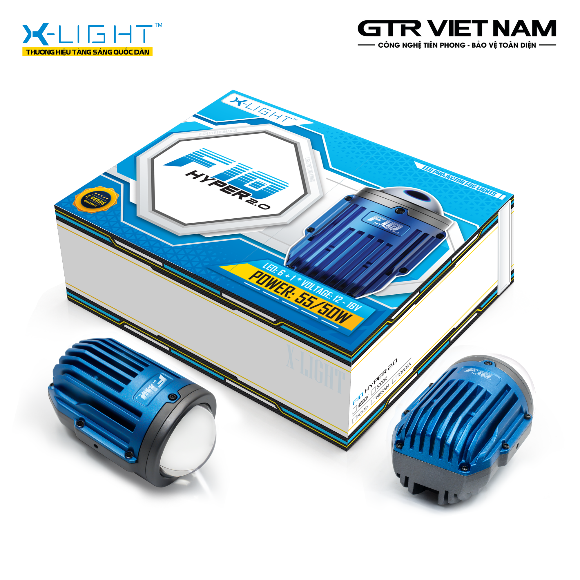 BI GẦM X-LIGHT F10 HYPER 2.0